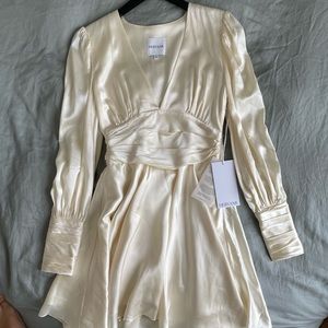 UK Hervanr Ivory Maya Dress (US Size 4)
